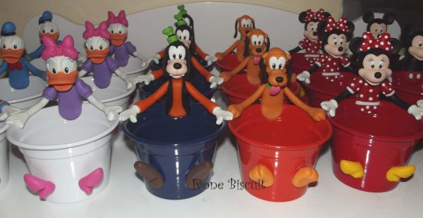 CENTRO DE MESA TURMA DA MINNIE