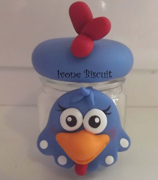 VIDRINHO GALINHA PINTADINHA